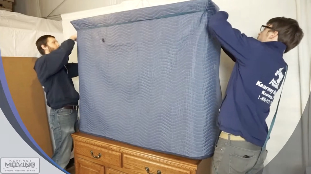 how to pad a china hutch