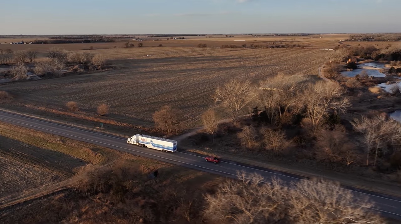 Kearney Moving heading down the highway